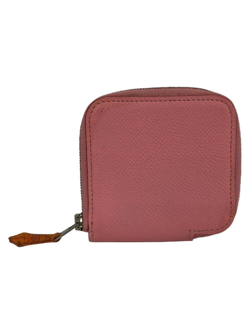 Hermes Azap Compact Mini Silkin Rose #358438H59B